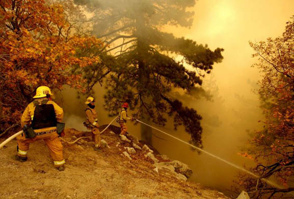 wildfires in California