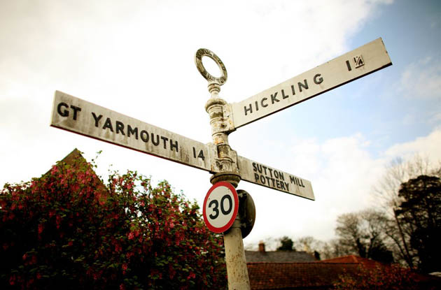 coastal erosion in Norfolk