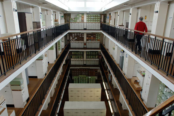 Herbarium at Kew Gardens