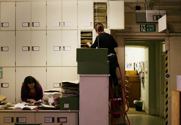 Herbarium at Kew Gardens