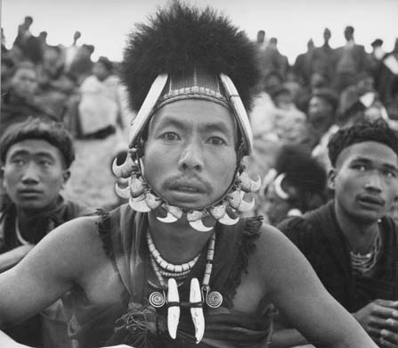 Chinese man wearing ivory