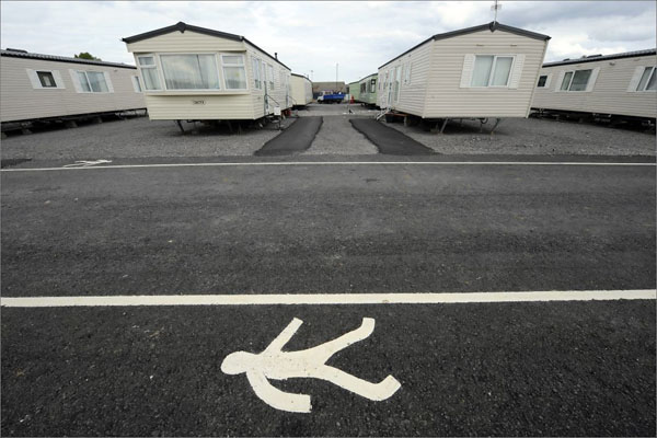 The aftermath of the floods in Toll Bar
