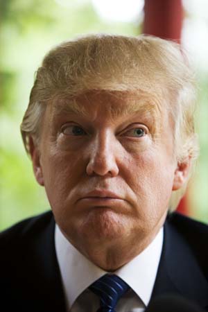 Donald Trump in Stornaway