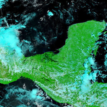 Satellite images from NASA