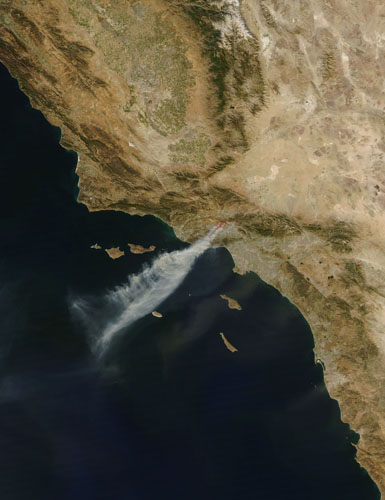 Satellite images from NASA