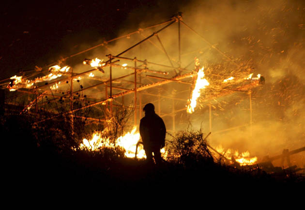 Cinecitta studios fire