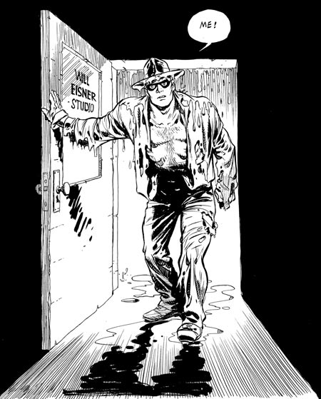 Spirit: Eisner artwork