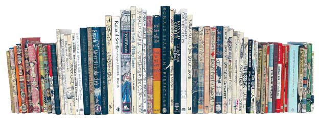 Mike Leigh pieces of me Ronald Searle books