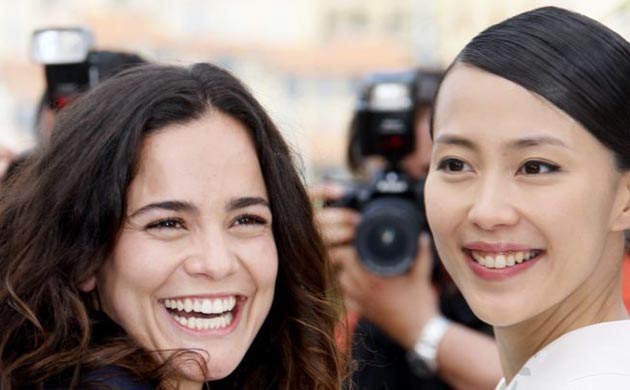 Alice Braga and Yoshino Kimura at the opening of the 61st Cannes Film Festival