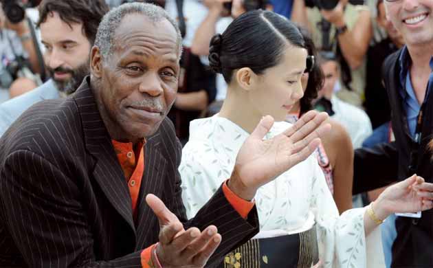 Danny Glover and Yoshino Kimura at the Blindness photocall