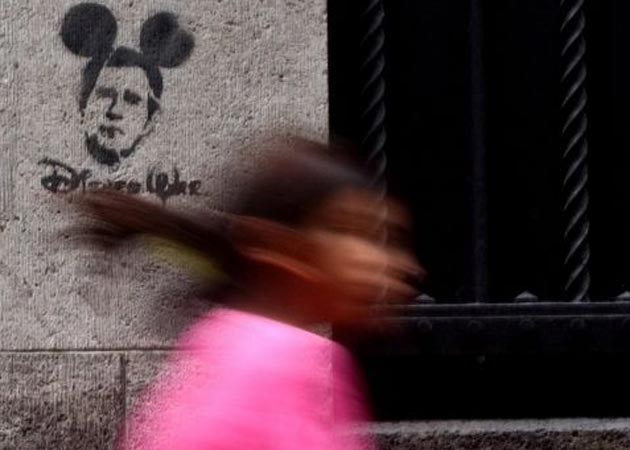 George Bush as Mickey