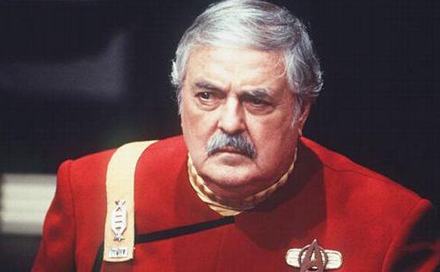 James Doohan in Star Trek: Generations