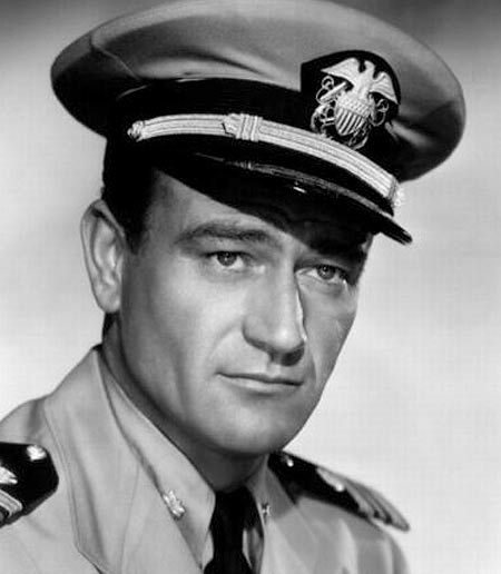 John Wayne in The Fighting Seabees