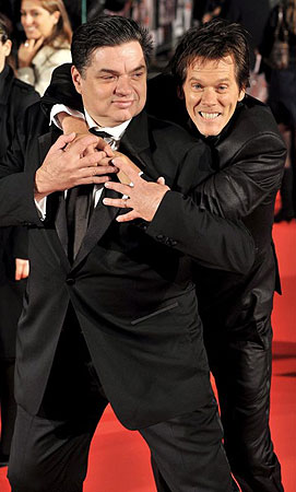 Oliver Platt and Kevin Bacon