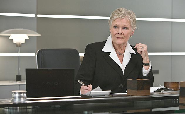 Judi Dench as M