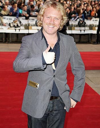 Leigh Francis at the London premiere of Righteous Kill