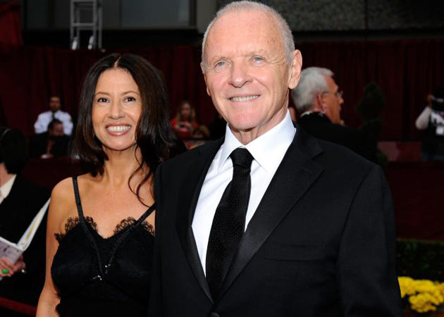 Anthony Hopkins and wife