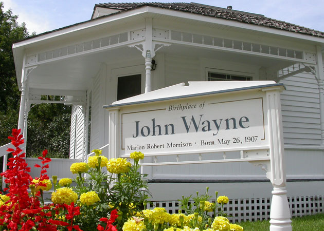 John Wayne birthplace exterior