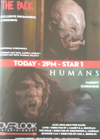 Cannes posters Humans and The Pack