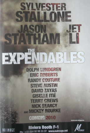 Cannes posters Expendables