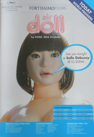 Cannes poster Air Doll