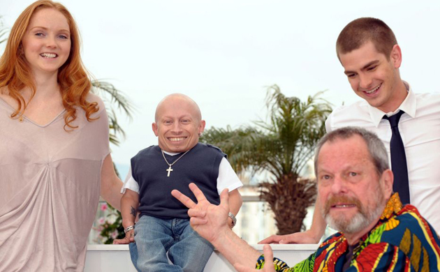 Terry Gilliam and the cast of The Imaginarium of Doctor Parnassus