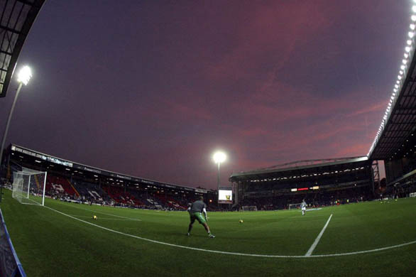 A general view of Ewood Park