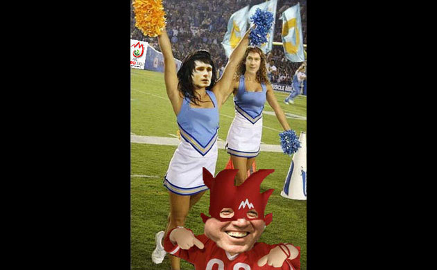 The England team's summer holidays