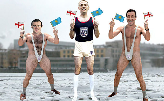 The England team's summer holidays