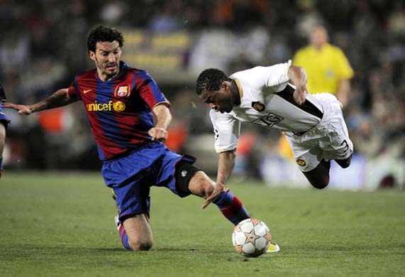 Manchester United v Barcelona