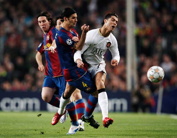 Manchester United v Barcelona