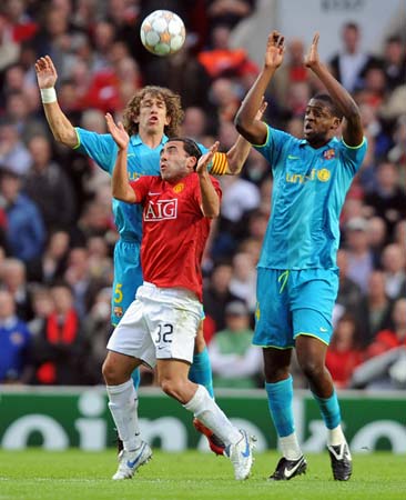 Manchester United v Barcelona second leg