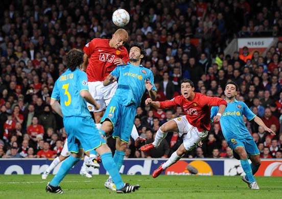 Manchester United v Barcelona second leg