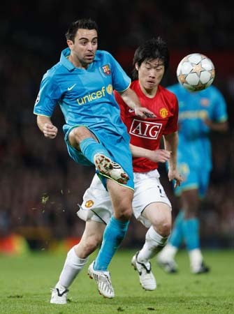 Manchester United v Barcelona second leg