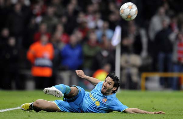 Manchester United v Barcelona second leg