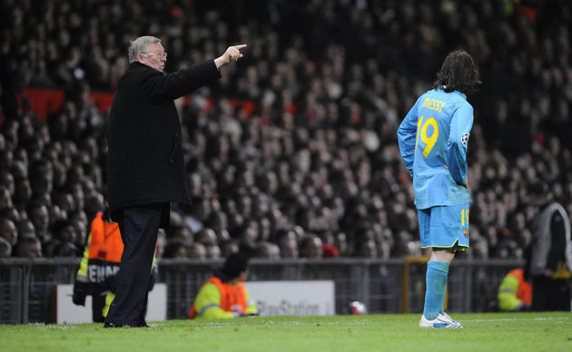 Manchester United v Barcelona second leg