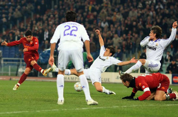 Champions League second round, 1st leg