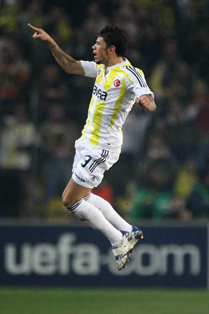 Champion's League first knock-out round, first leg