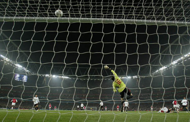 Champion's League first knock-out round, first leg