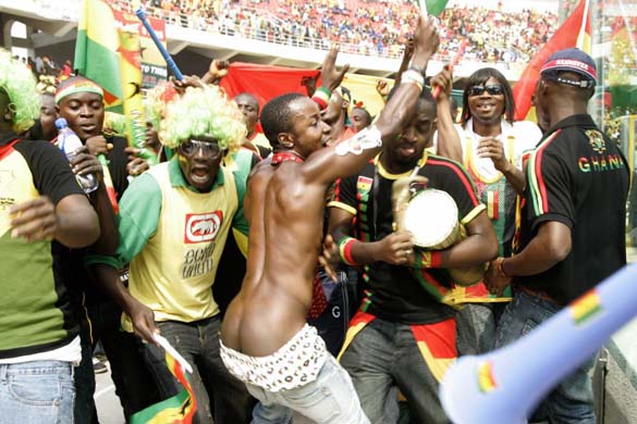 Ghana supporters
