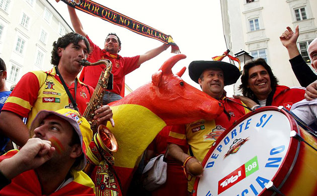 Spanish fans