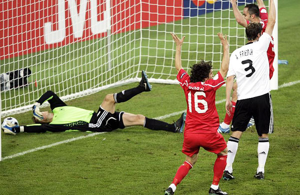 Ugur Boral claims Turkey's opening goal