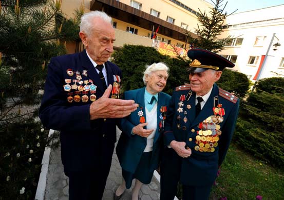 Victory day parade in Moscow