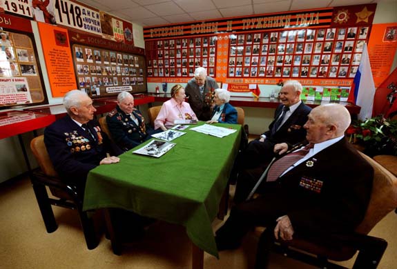 Victory day parade in Moscow