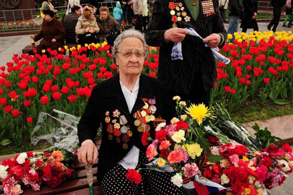 Victory day parade in Moscow