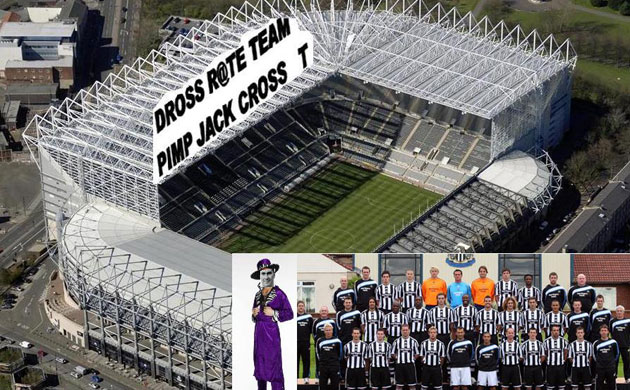 Newcastle's stadium rebranding
