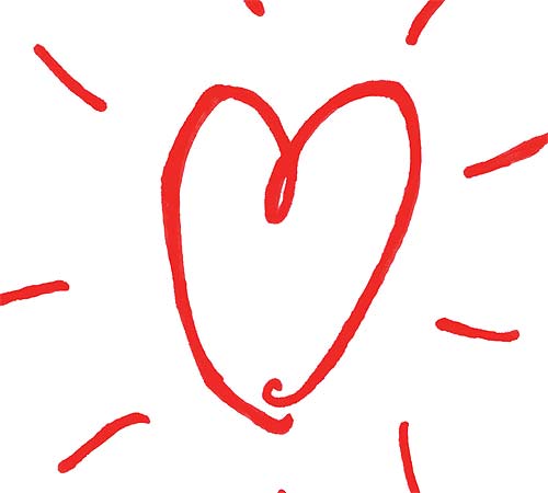 Wrapping paper designed by Tilda Swinton