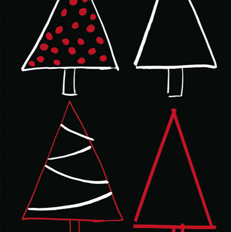 Wrapping paper designed by Paul Smith