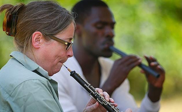 Musicians and rock gongs