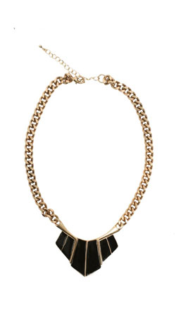 Black and gold necklaces
